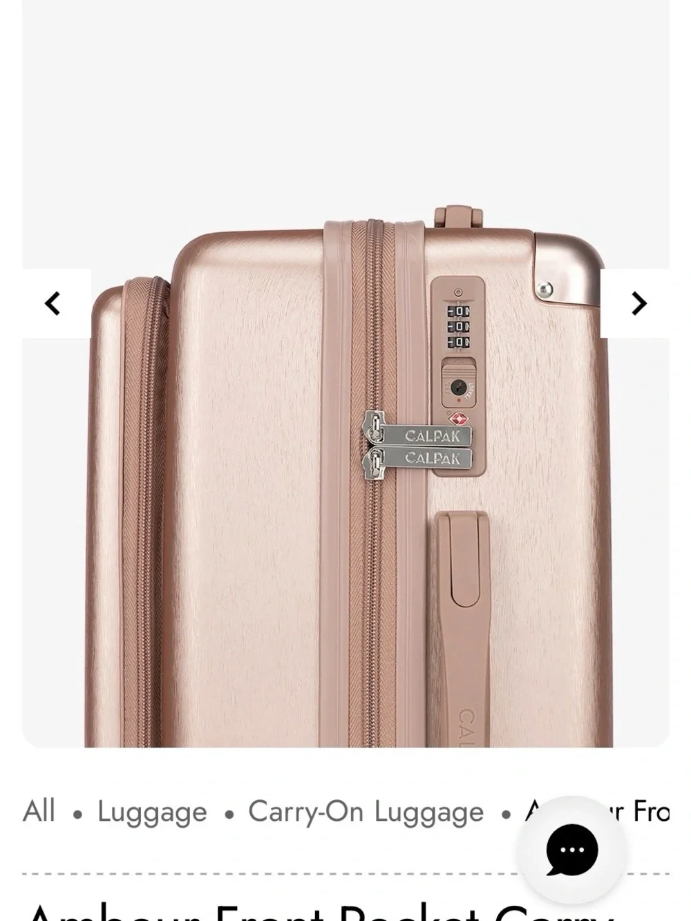 Calpak lightweight hardshell